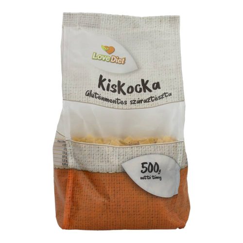 Love diet tészta kiskocka gluténmentes
