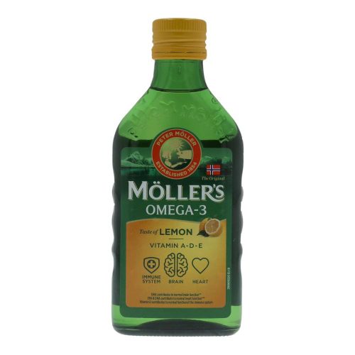 Möllers tőkehalmáj olaj citrom 250 ml
