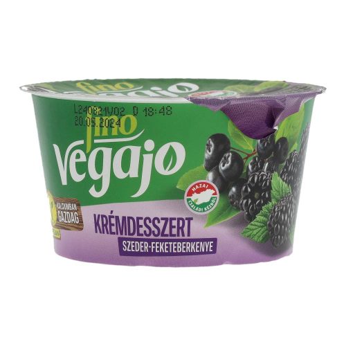 Fino vegajó krémdesszert szeder
