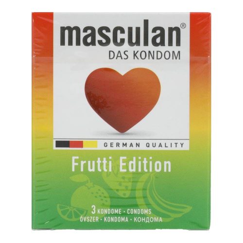 Masculan óvszer frutti 3db