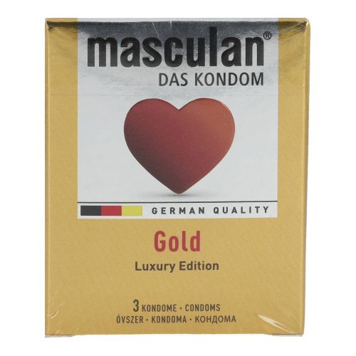 Masculan óvszer gold prémium 3db
