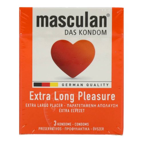 Masculan óvszer extra long 3db