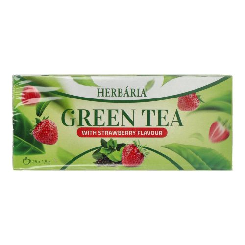 Herbária zöld tea-eper