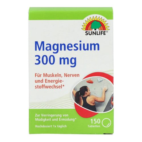 Sunlife magnézium300 tabletta 150 db