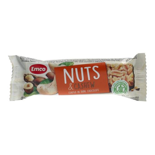 Emco müzliszelet mogyoró-kesu gluténmentes