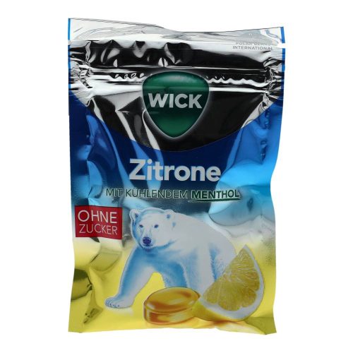 Wick cukorka citrom-mentol