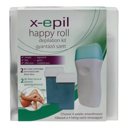 X-epil happy roll gyantázószett