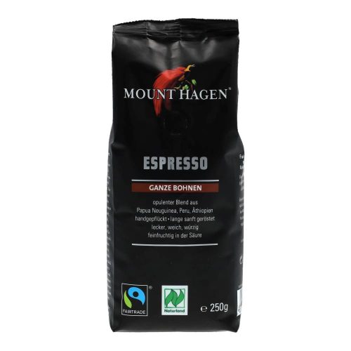Mount hagen bio kávé espresso 250g