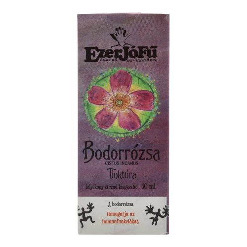 Ezerjófű tinktúra bodorrózsa 50 ml