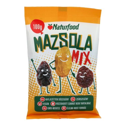 Naturfood mazsola mix 100g