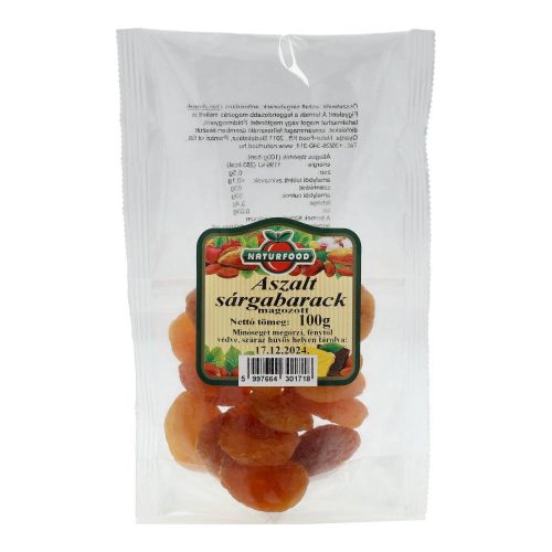 Naturfood aszalt sárgabarack 100g