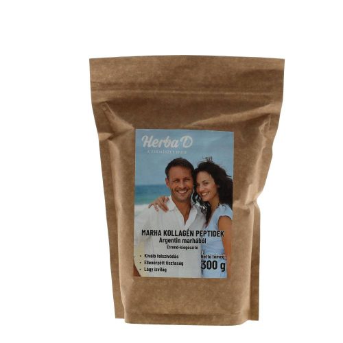 Herba-d marha kollagén peptidek 300 g