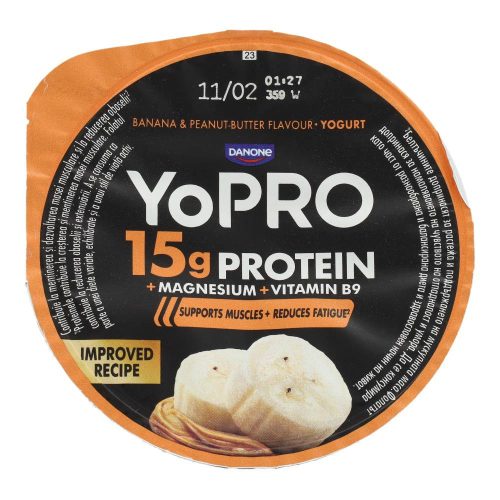 Yopro protein Tejkész. Mogyoróv. Hozzáadott cukor nélkül 25n