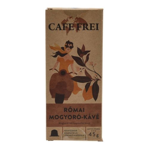 Cafe frei Nespresso kávékapszula Római mogyoró