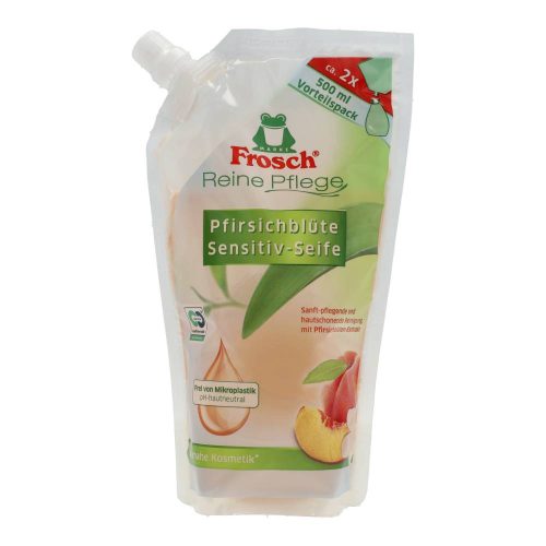Frosch folyékony szappan utántöltő barack (500 ml)