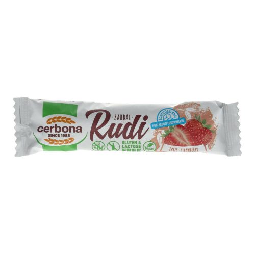 Cerbona rudi epres 30g gluténmentes hozzáadott cukor nélkül