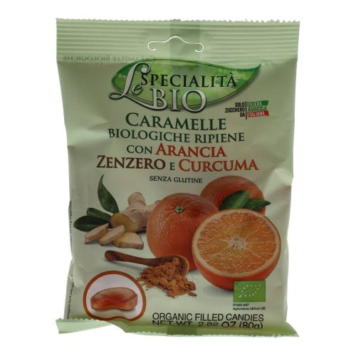 Lespecialita cukorka gyömbér-kurkuma