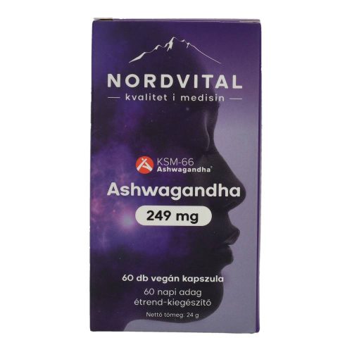 Nordvital ashwgandha kapszula 60 db