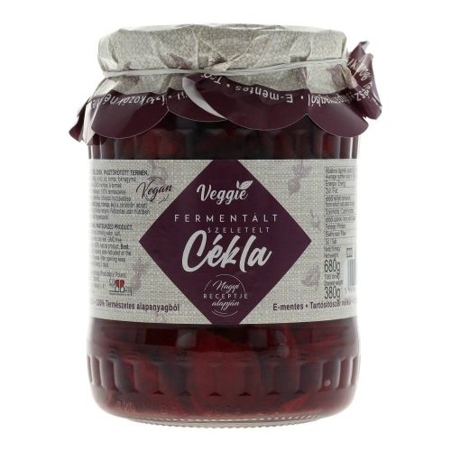 Veggie fermentált cékla szeletelt 680g