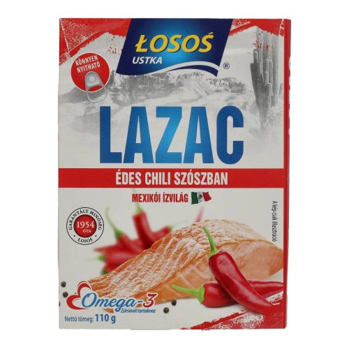 Losos lazac édes chili szószban