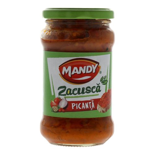 Mandy pikáns padlizsános zakuszka