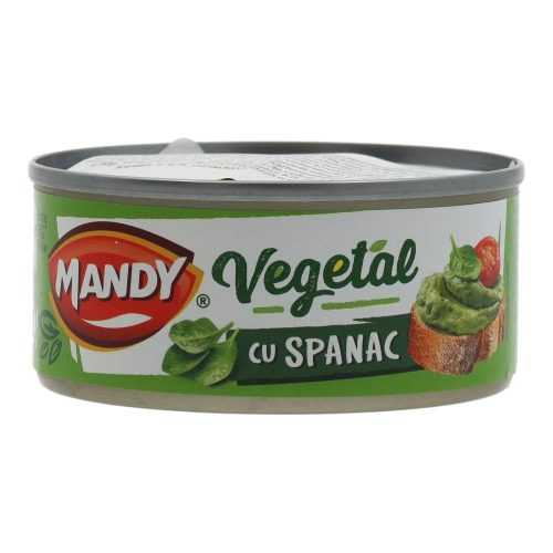 Mandy spenótos növényi pástétom 120g
