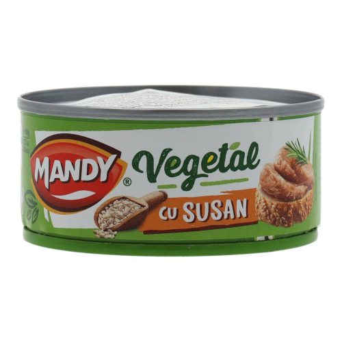 Mandy szezámmagos növényi pástétom