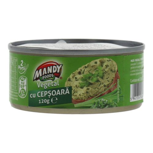 Mandy újhagymás növényi pástétom