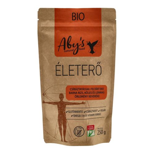 Aby's bio életerő köles-lenmag őrlemény