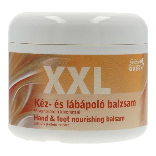 Golden Green XXL kéz-lábápoló balzsam, selyemproteines
