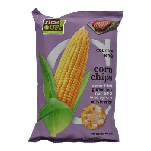 Rice up kukorica chips bbq ízű gluténmentes