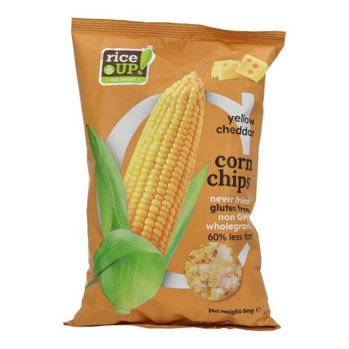 Rice up kukorica chips cheddar sajt gluténmentes