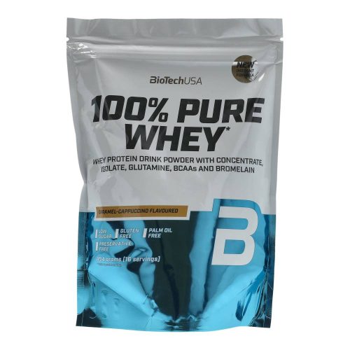 BioTechUSA 100% pure whey karamell-cappuccino