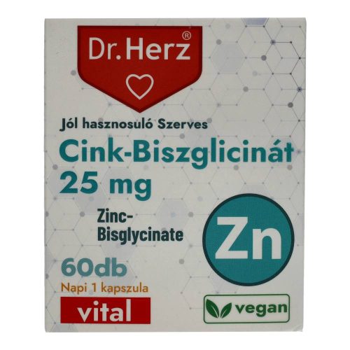 Dr. Herz cink biszglicinát kapszula 60 db