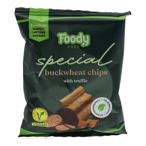 Foody free gluténmentes chips szarvasgombával 45g
