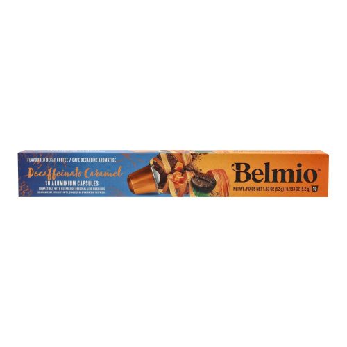 Belmio kávékapszula Caramel koffeinmentes