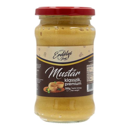 Erdélyi ízek mustár classic 300g