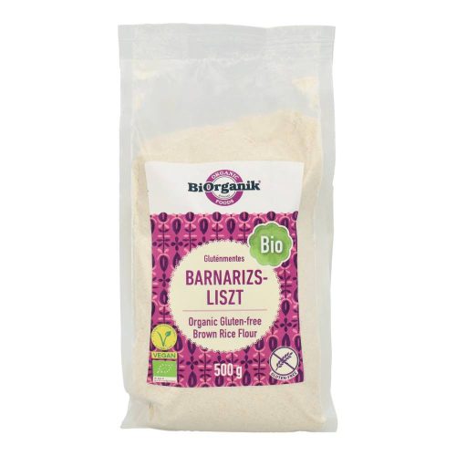 Biorganik bio barnarizsliszt gluténmentes 500g