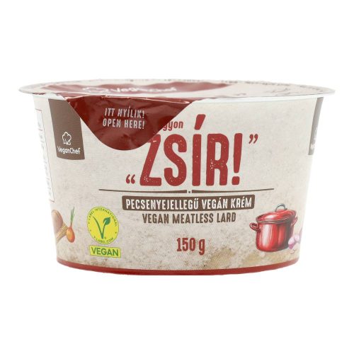 Veganchef zsír! Növényi krém 150g 60n