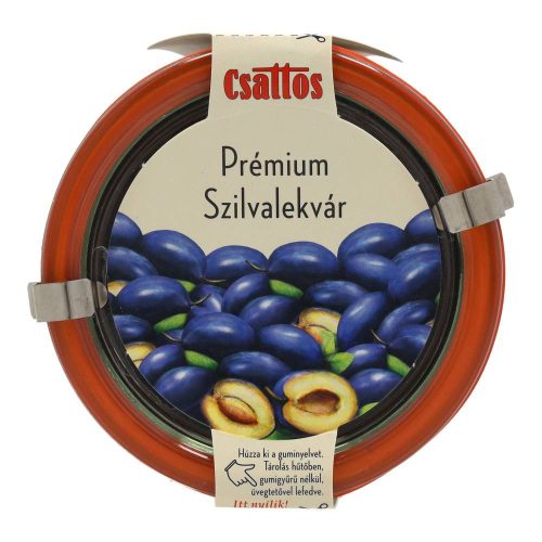 Csattos prémium szilvalekvár 600g