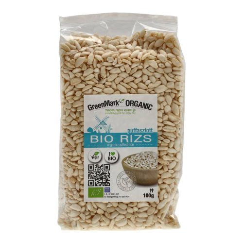 Greenmark bio rizs puffasztott 100g