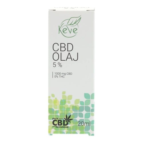 Keve cbd olaj 5% 20ml