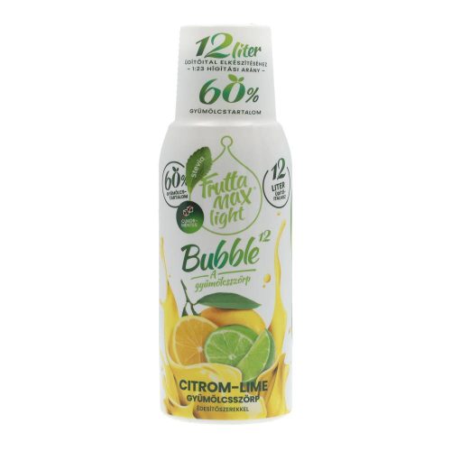 Frutta max light szörp citrom 