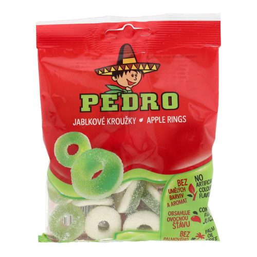 Pedro gumicukor apple rings 80g