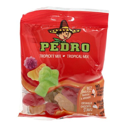 Pedro gumicukor tropical mix 80g