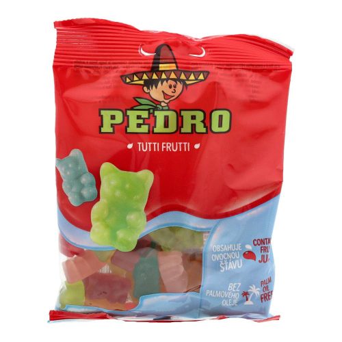 Pedro gumicukor tutti frutti 80g