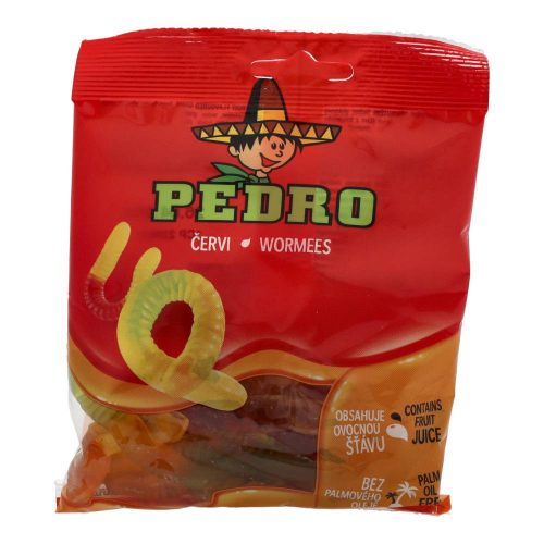 Pedro gumicukor wormees 80g