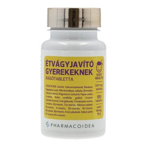 Pharmacoidea étvágyjavító gyerek 180 db