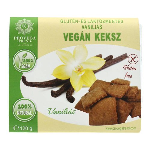 Provega keksz vaníliás gluténmentes vegán 120g 50n