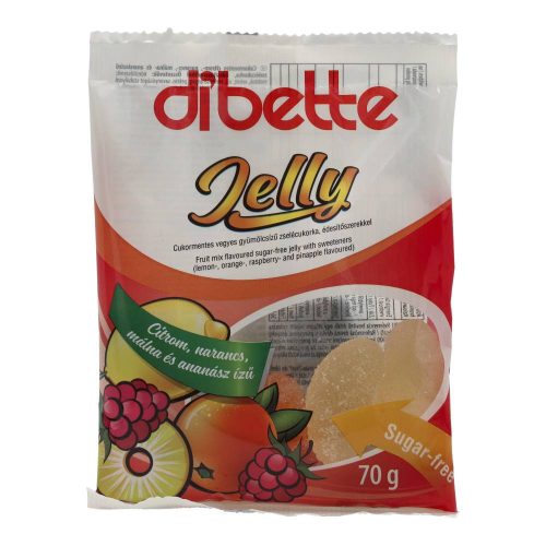 DIBETTE JELLY ZSELÉCUKOR VEGY.-GYÜM. 70G